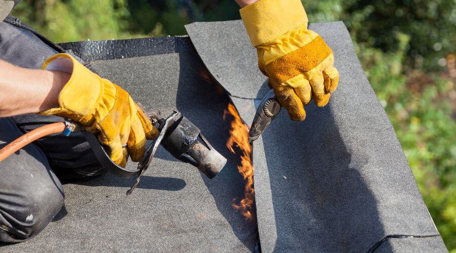 Professional gutter cleaning in Saxon, WV
